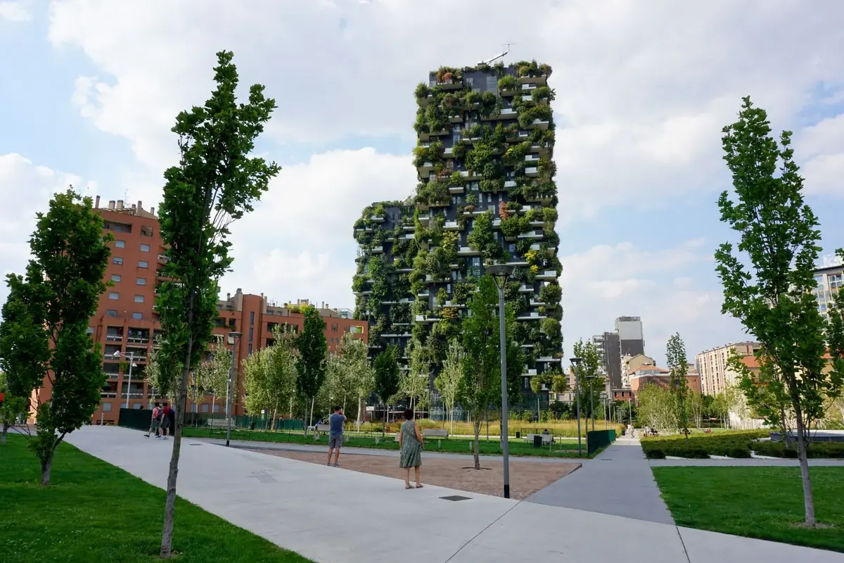 The Bosco Verticale towers