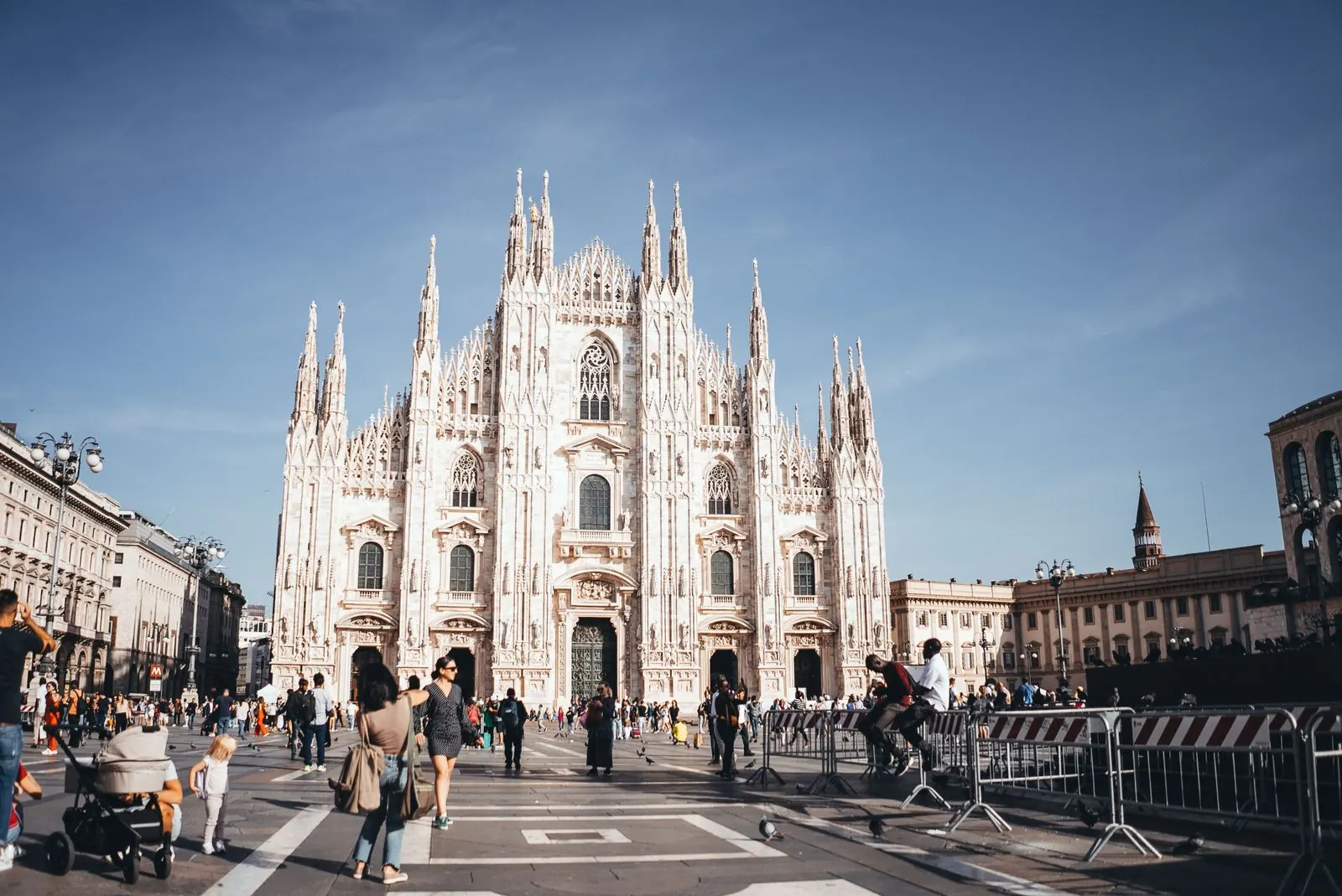 The Duomo above Piazza del Duomo