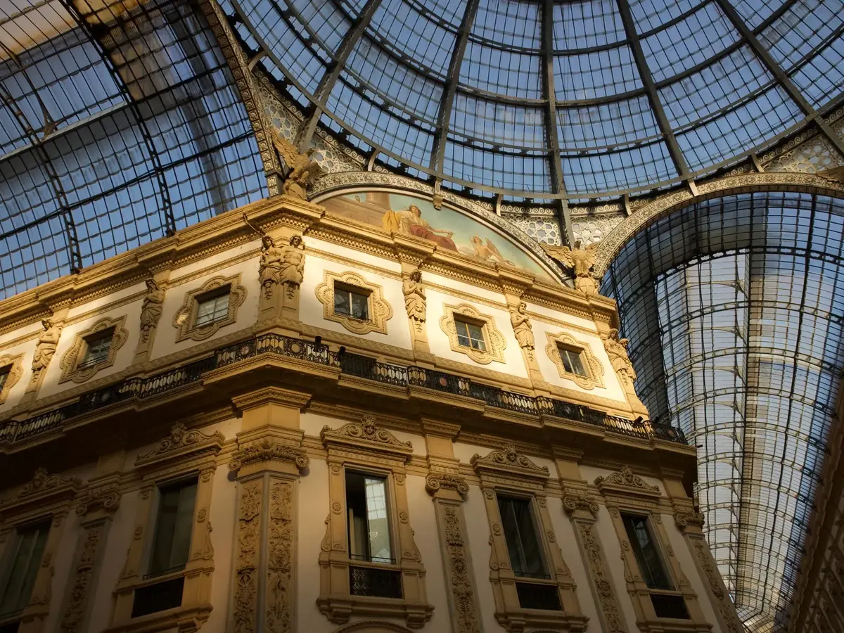 Covered walkways of Galleria Vittorio Emanuele II