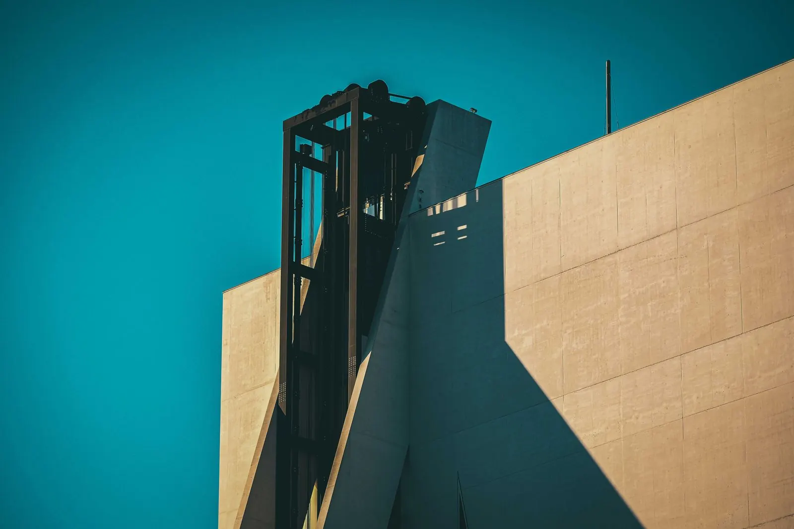 Detail of the Fondazione Prada building